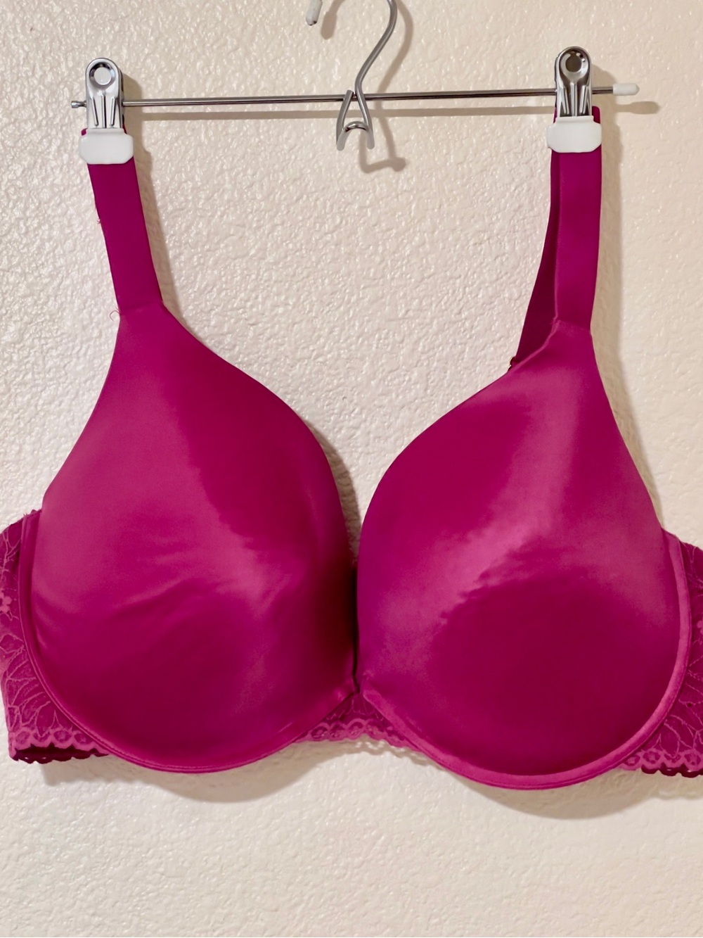 Joyspun Plus Balconette  Bra -Full Coverage-Fuchsia Pink Size 46DD